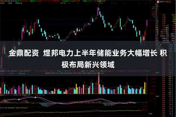 金鼎配资  煜邦电力上半年储能业务大幅增长 积极布局新兴领域