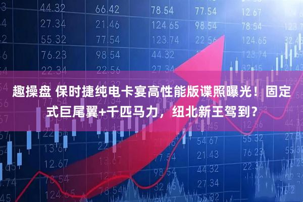 趣操盘 保时捷纯电卡宴高性能版谍照曝光！固定式巨尾翼+千匹马力，纽北新王驾到？