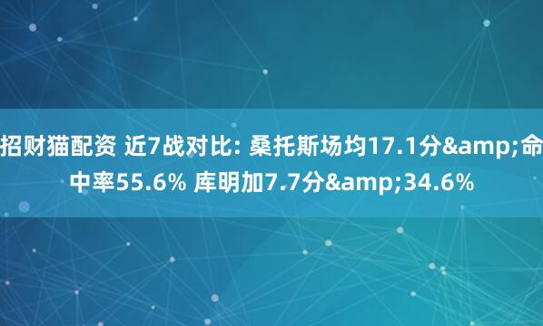 招财猫配资 近7战对比: 桑托斯场均17.1分&命中率55.6% 库明加7.7分&34.6%